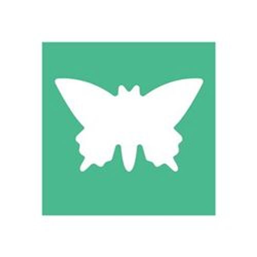 Cwr Deco Classic - Perforatrice À Levier - Papillon - 25 Mm X 25 Mm
