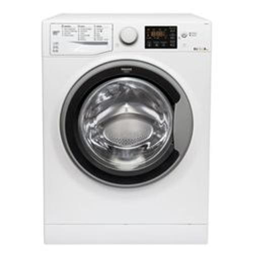 Hotpoint Ariston Rdsg 86207 S It - Machine À Laver Séchante - Pose Libre - Largeur : 59.5 Cm - Profondeur : 54 Cm - Hauteur : 85 Cm - Chargement Frontal - 58 Litres - 8 Kg - 1200 Tours/Min - Blanc