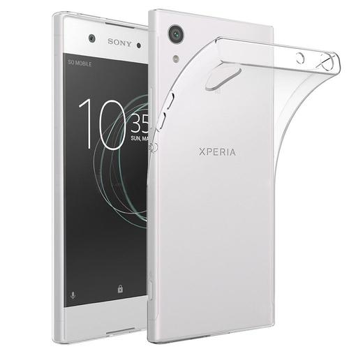 Housse Xperia Xa1 , Etui Housse Coque De Protection Ultra Fine Silicone  Tpu Gel Pour Sony Xperia Xa1  (Jelly - Transparent)