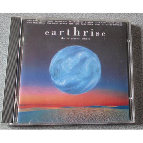 Compilation Earthrise (The Rainforest Album) 1992 De 17 Titres : U2-Julian Lennon-Eurythmics-Mccartney-Paul Simon-Elton John-Rem-Sting-Peter Gabriel-Kate Bush-Seal-Dire Straits-Genesis-Queen-Etc...