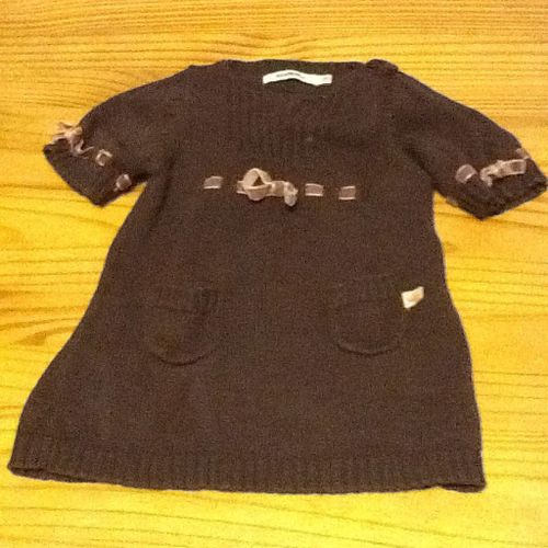Robe Bebe Maron Tape A L Oeil 6 Mois