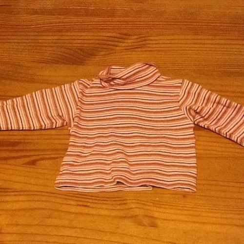 Polo Pour Bebe Raye Rose 6 Mois Tape A L Eil