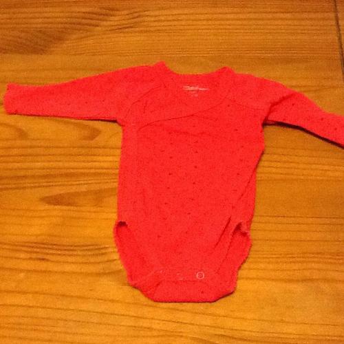 Body Pour Bebe Rouge 3 Mois