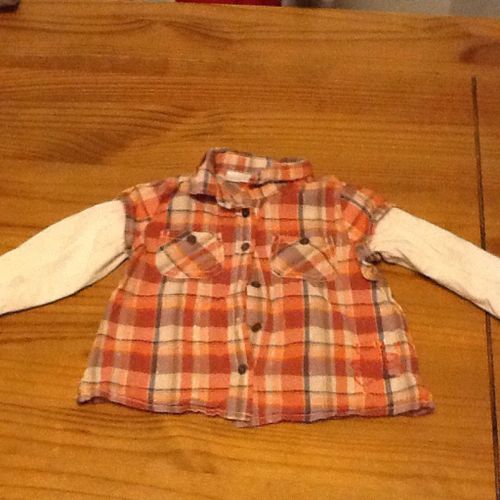 Chemise Pour Bebe A Carreaux 12 Mois