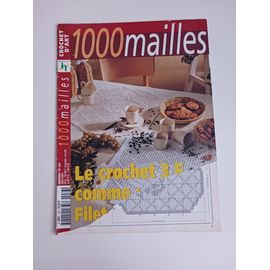 Modèle Au Crochet "1000 Mailles Mensuel N°236" Crochet D'art