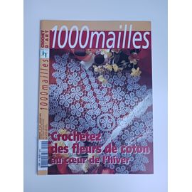 Modèle Au Crochet "1000 Mailles Mensuel N°244" Crochet D'art