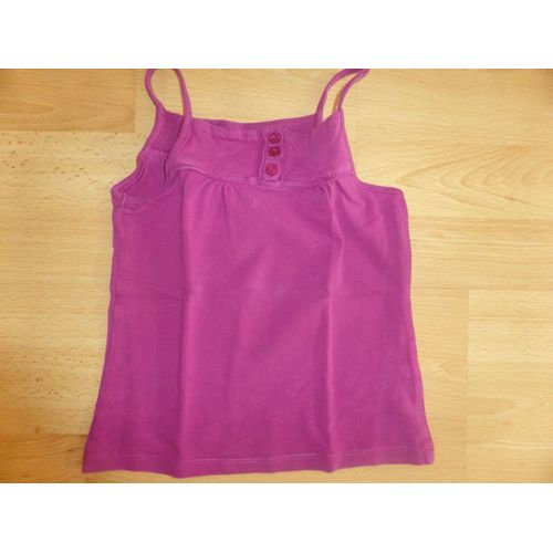 Débardeur Vertbaudet Coton 4 Ans Fuchsia