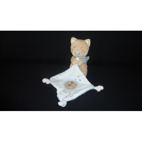 Doudou Chat Avec Mouchoir Pommette 1800456 49