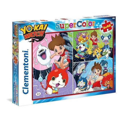 Puzzle 3 X 48 Yo Kai Watch