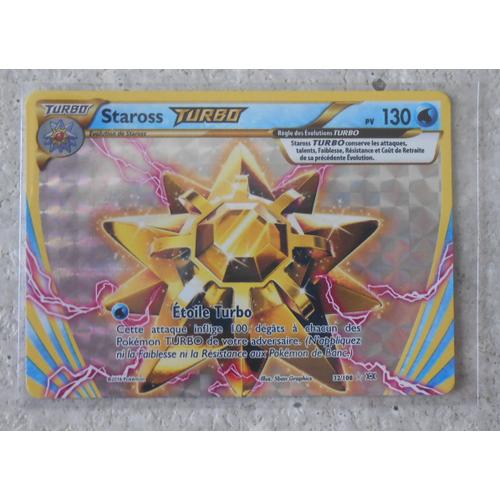 Pokémon - 32/108 - Xy - Evolutions - Staross Turbo - Turbo