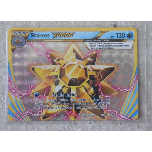 Pokémon - 32/108 - Xy - Evolutions - Staross Turbo - Turbo