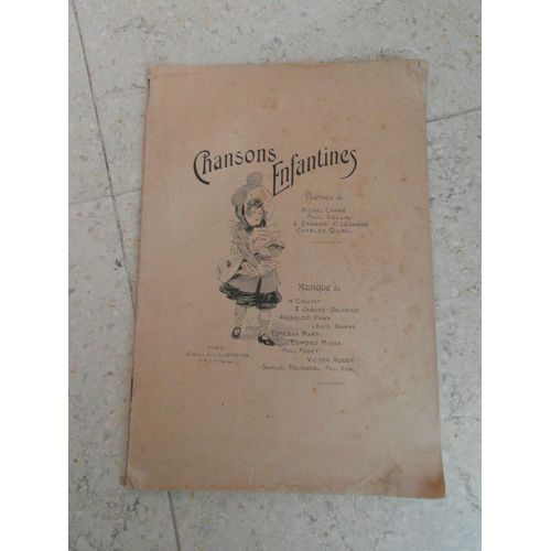 Chansons Enfantines - 23/12/1899 - L'illustration  Chanson