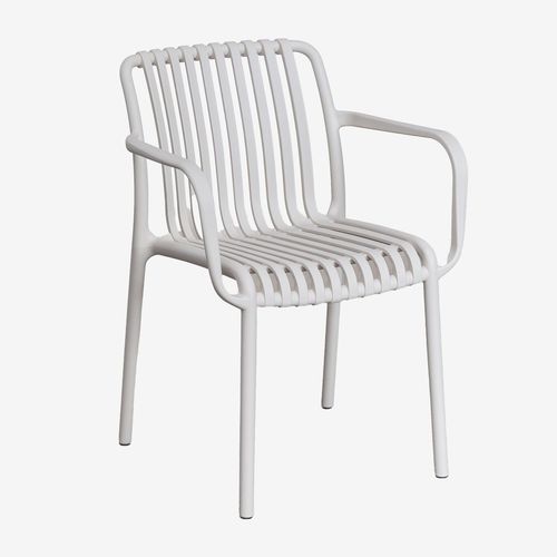 Chaise Avec Accoudoirs Wendell Gris
