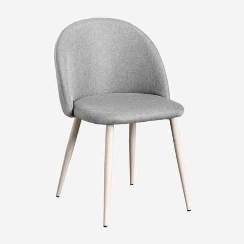 Pack De 2 Chaises De Salle À Manger Kana Deluxe Beige Crème