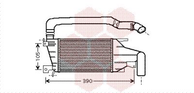 Turbocooler. Pour: Opel Astra H 3/04>10 5p/D. Référence Constructeur: 93179039