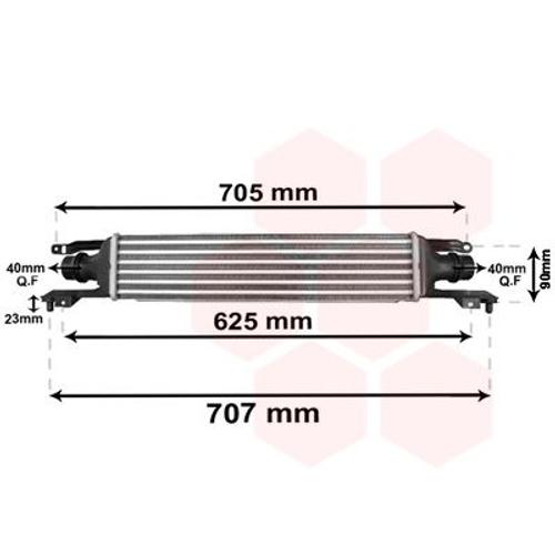 Turbocooler. Pour: Opel Corsa D  11/06>12/10. Référence Constructeur: 55702004