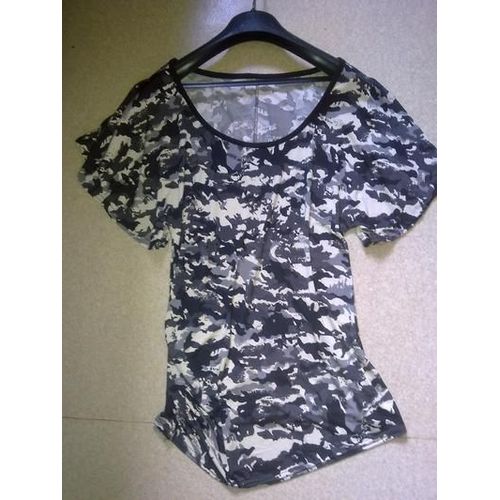 T-Shirt Camouflage T L