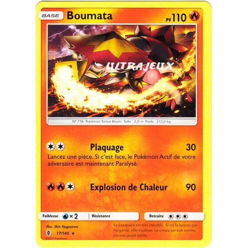 Pokémon - 17/145 - Boumata - Sl2 - Soleil Et Lune - Gardiens Ascendants - Rare
