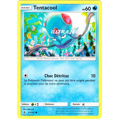 Pokémon - 23/145 - Tentacool - Sl2 - Soleil Et Lune - Gardiens Ascendants - Commune