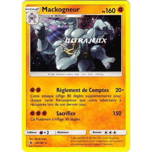 Pokémon - 65/145 - Mackogneur - Sl2 - Soleil Et Lune - Gardiens Ascendants - Holo Rare