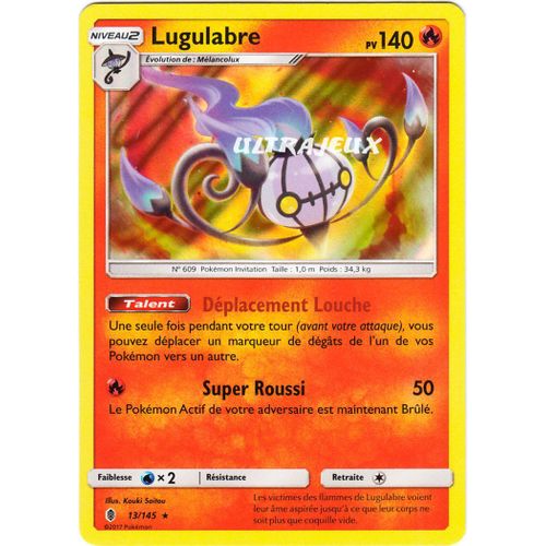 Pokémon - 13-R/145 - Lugulabre - Reverse
