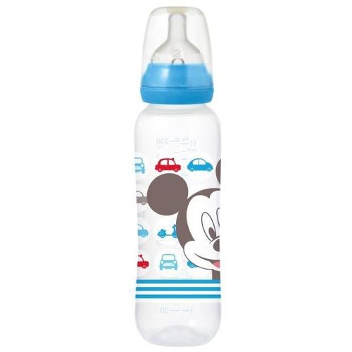 Tigex Biberon Col Etroit Air Control Tétine Silicone +6 Mois Mickey 330ml