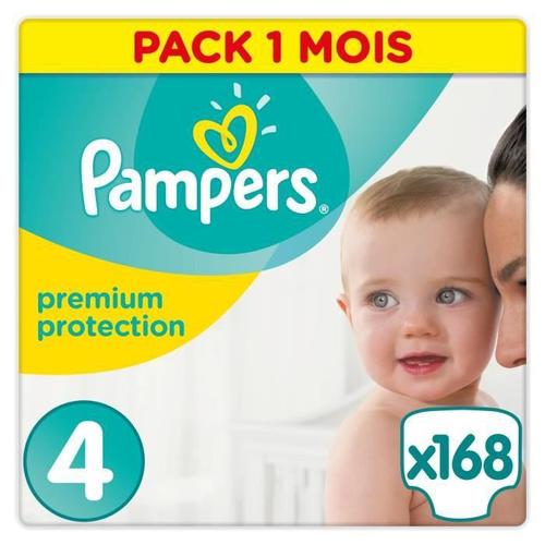 Couches Pampers Premium Protection New Baby Taille 4 (8-16 kg