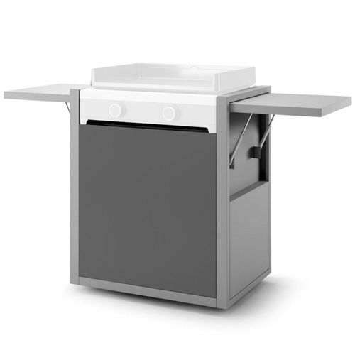 Chariot Plancha FORGE ADOUR CH MAF 60 en acier fermé pour Modern 60