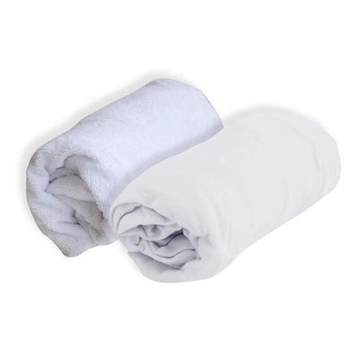 Doux Nid Lot 1 Alese + 1 Drap Housse - 70 X 140 Cm - Blanc