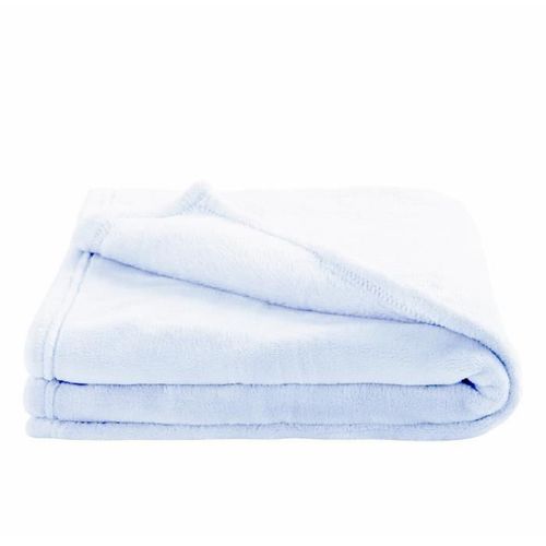 Doux Nid Couverture Microfibre Microdoux - 100x150cm - Bleu Clair