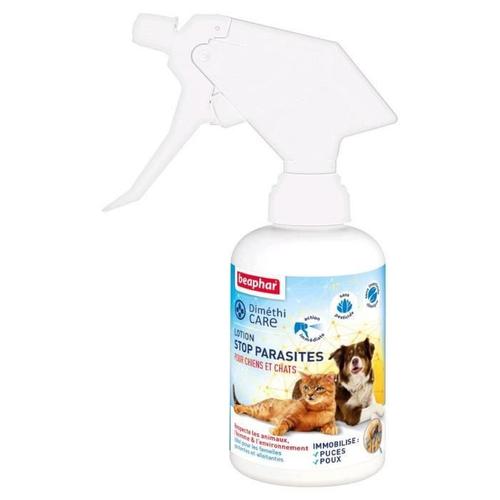 Beaphar Lotion Stop Parasites Diméthicare - Pour Chien Et Chat - 200 Ml