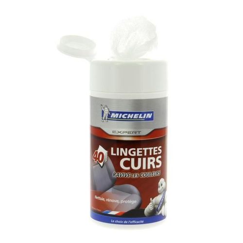 Michelin Boîte 40 Lingettes Cuir