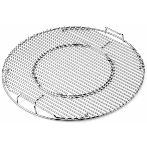 Grille barbecue WEBER de cuisson Gourmet en acier inox 57 cm