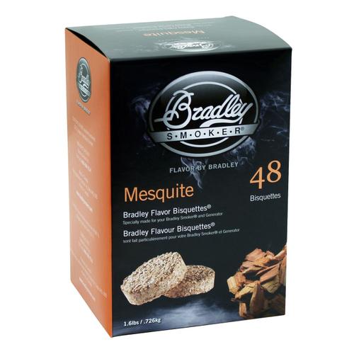 48 Bisquettes de fumage Bradley Smoker - Saveur au choix