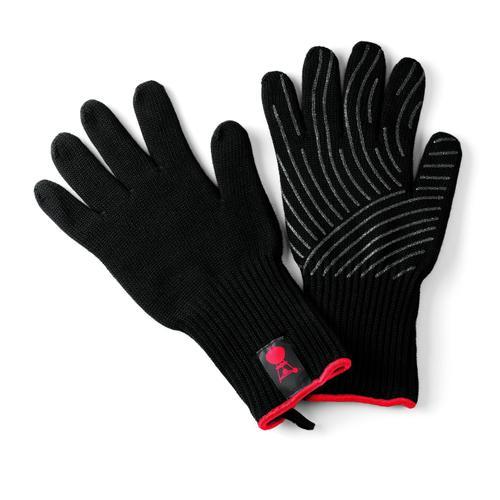 Gants spécial barbecue Weber Premium - taille S/M, noir, thermorésistants