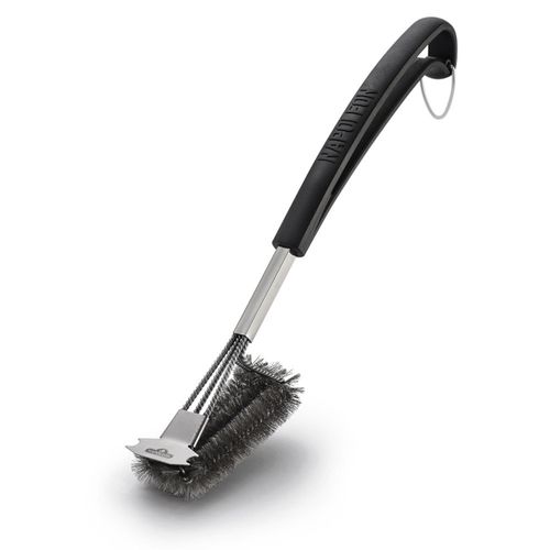 Brosse à trois rangées Napoleon en acier