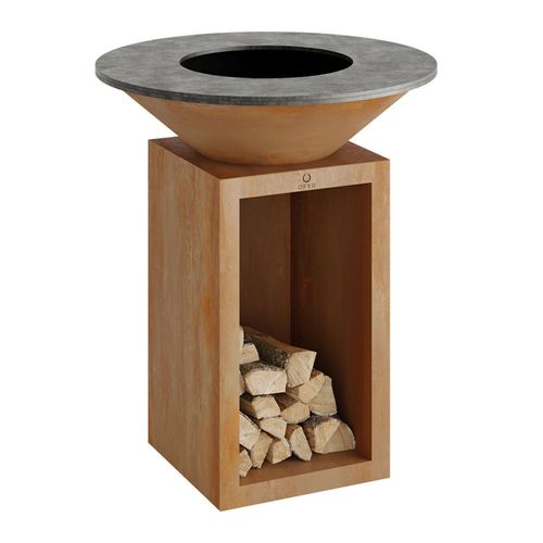 Brasero plancha OFYR Classic 85 avec stockage
