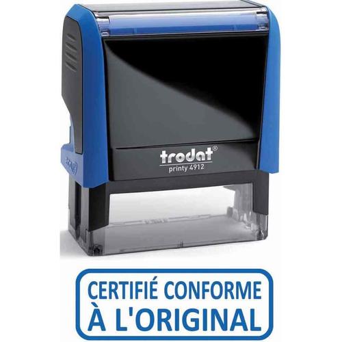 Trodat Tampon X-Print Texte "Certifie Conforme A L'original"