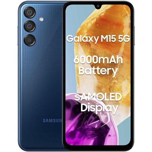 Samsung Galaxy M15 5G Dual SIM 128 Go Bleu Topaz
