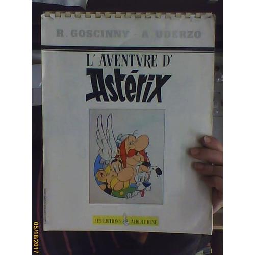 L'aventure D'asterix Album Publicitaire