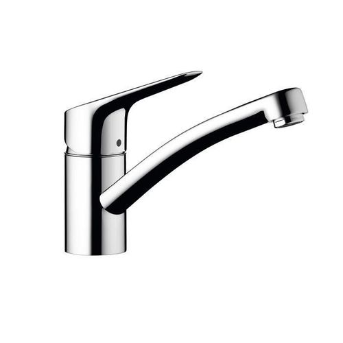 HANSGROHE Mitigeur de cuisine MySport S Steel Optic effet acier brossé