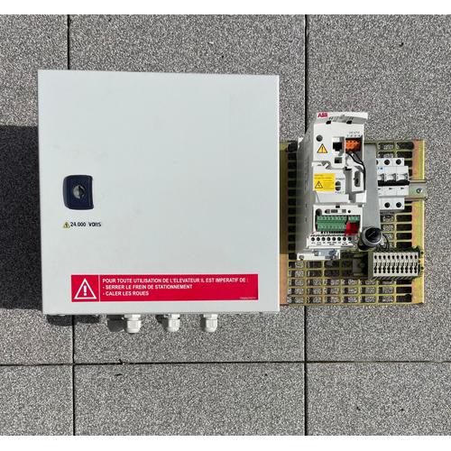 Kit Variateur de fréquence ABB ACS355 + disjoncteur + molette de réglage
