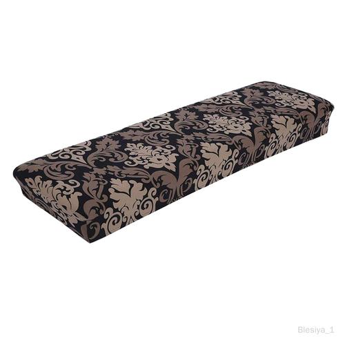 Housses De Banc Rectangle De Housse De Banc Extensible Pour Salle À Manger Housses De Coussin De Banc D'intérieur Plus Épaisses Jacquard Une