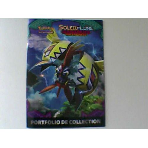 Portfolio De Collection Pokemon Soleil Et Lune