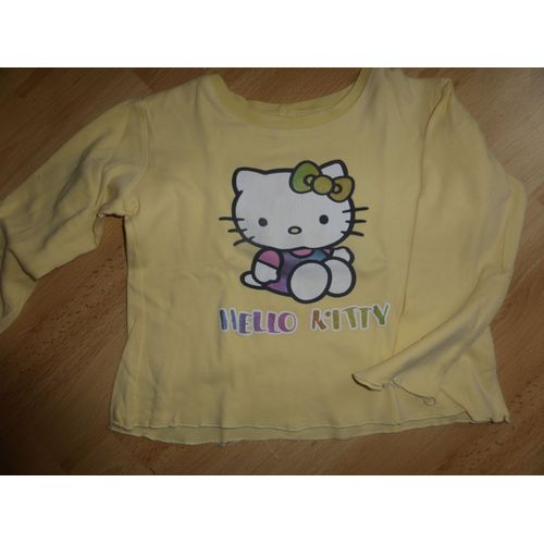 Pyjama Sanrio Coton 5 Ans Jaune