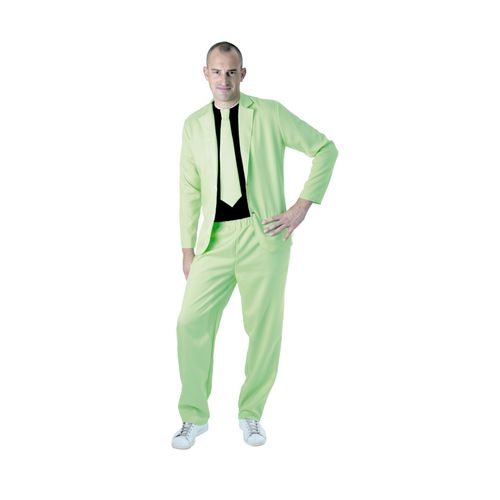 Costume Fashion Vert Fluo Adulte Taille Unique