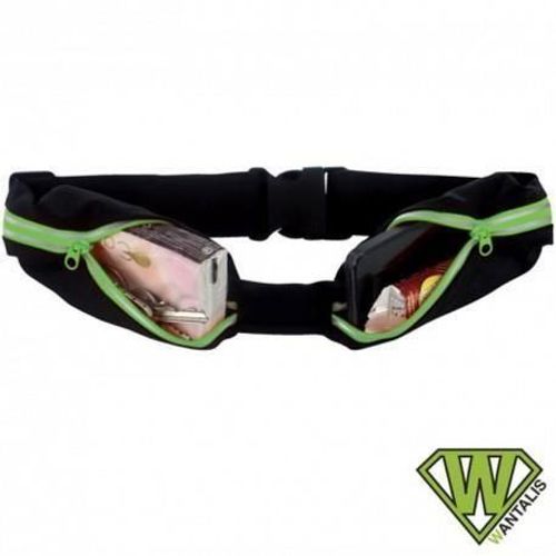 Wantalis Ceinture Xtens 2 Poches Vert