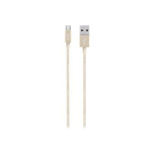 Belkin MIXIT - Câble USB - Micro-USB de type B (M) pour USB (M) - USB 2.0 - 1.22 m - or