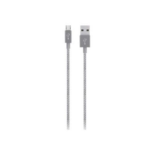 Belkin MIXIT - Câble USB - Micro-USB de type B (M) pour USB (M) - 1.22 m - gris