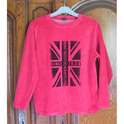 Sweat Rouge Kiabi - Taille 10 Ans